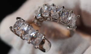 Diamond Hoop Earrings | Hoop Earrings