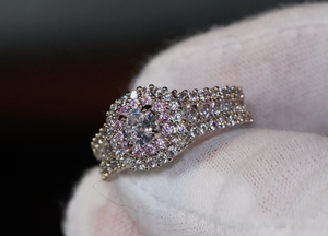 Pink Diamond Ring