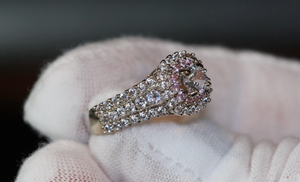 Pink Diamond Ring