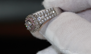 Pink Diamond Ring