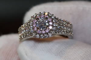 Pink Diamond Ring