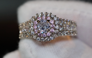 Pink Diamond Ring