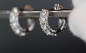 Mens Diamond Hoop Earrings | Womens Hoop Earrings | Iced Out Hoop Earrings