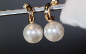 Pearl Earrings | Gold Pearl Earrings