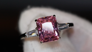 Pink Diamond Ring | Pink Diamond Engagement Ring