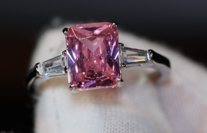 Pink Diamond Ring | Pink Diamond Engagement Ring