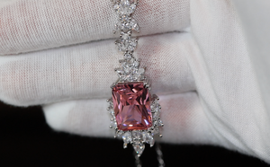 Pink Diamond Necklace | Pink Diamond Pendant