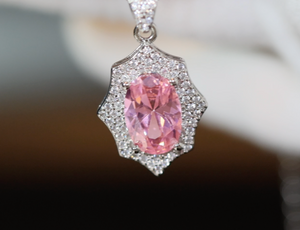 Pink Diamond Necklace | Pink Diamond Pendant