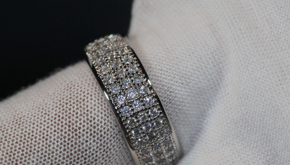 Eternity Ring | Mens Wedding Ring | Diamond Ring for Men | Mens Eternity Ring