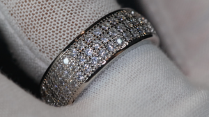 Eternity Ring | Mens Wedding Ring | Diamond Ring for Men | Mens Eternity Ring