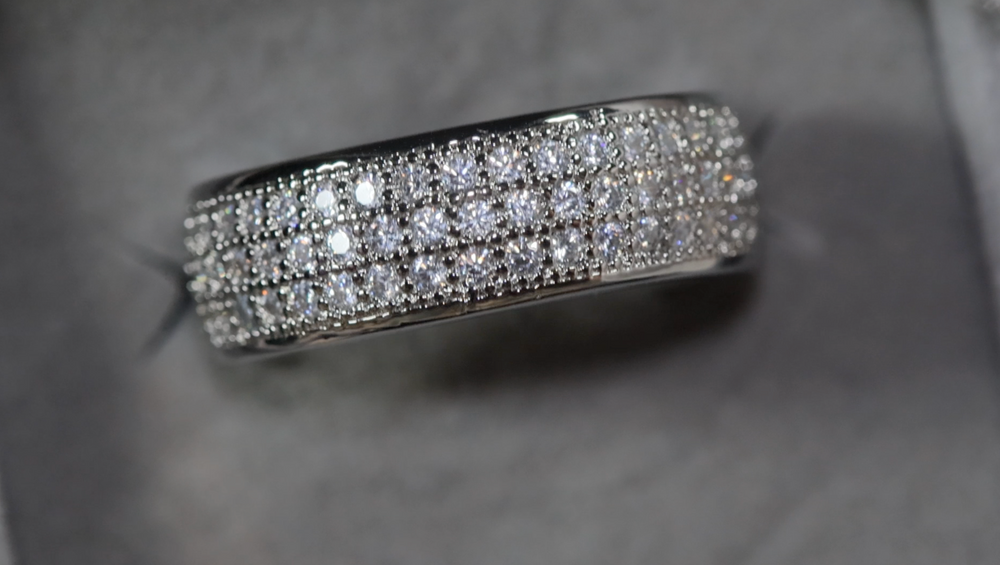 Eternity Ring | Mens Wedding Ring | Diamond Ring for Men | Mens Eternity Ring