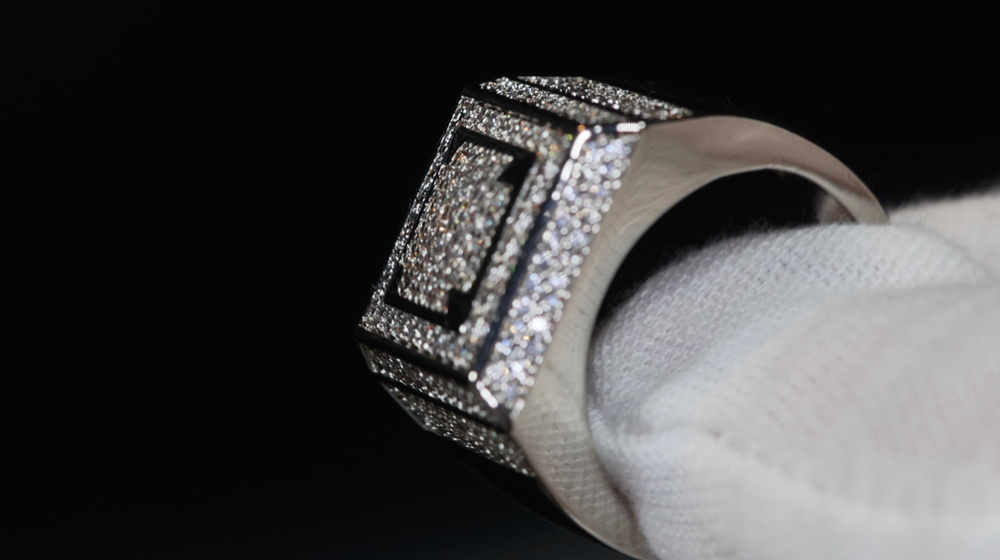 Mens Diamond Ring | Mens Wedding Ring | Mens Promise Ring