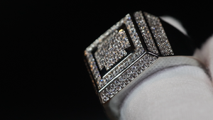 Mens Diamond Ring | Mens Wedding Ring | Mens Promise Ring