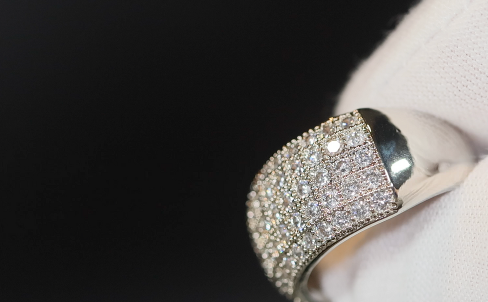 
            
                Load image into Gallery viewer, Mens Wedding Band | Diamond Ring | Mens Wedding Ring | fashion rings | Promise Ring
            
        