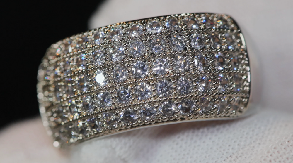 
            
                Load image into Gallery viewer, Mens Wedding Band | Diamond Ring | Mens Wedding Ring | fashion rings | Promise Ring
            
        