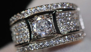 Eternity Ring | Promise Ring | Mens Ring | Womens Ring | Eternity Ring Diamond | Iced Out Ring | Engagement Rings | Wedding Band | Icy Ring