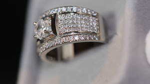 Eternity Ring | Promise Ring | Mens Ring | Womens Ring | Eternity Ring Diamond | Iced Out Ring | Engagement Rings | Wedding Band | Icy Ring