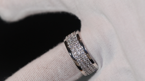 Eternity Ring | Womens Wedding Band | Diamond Ring | Mens Wedding Ring