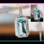 Blue Diamond Pendant