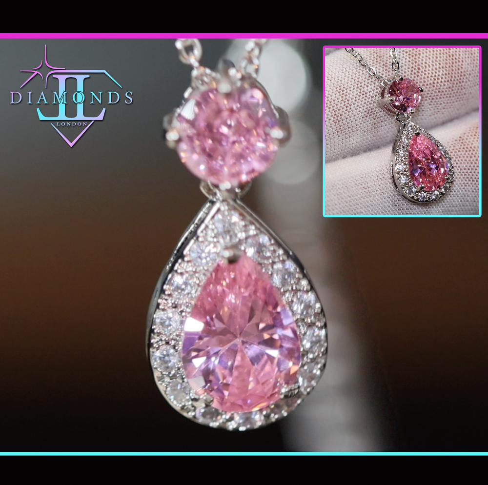 Pink Diamond Pendant