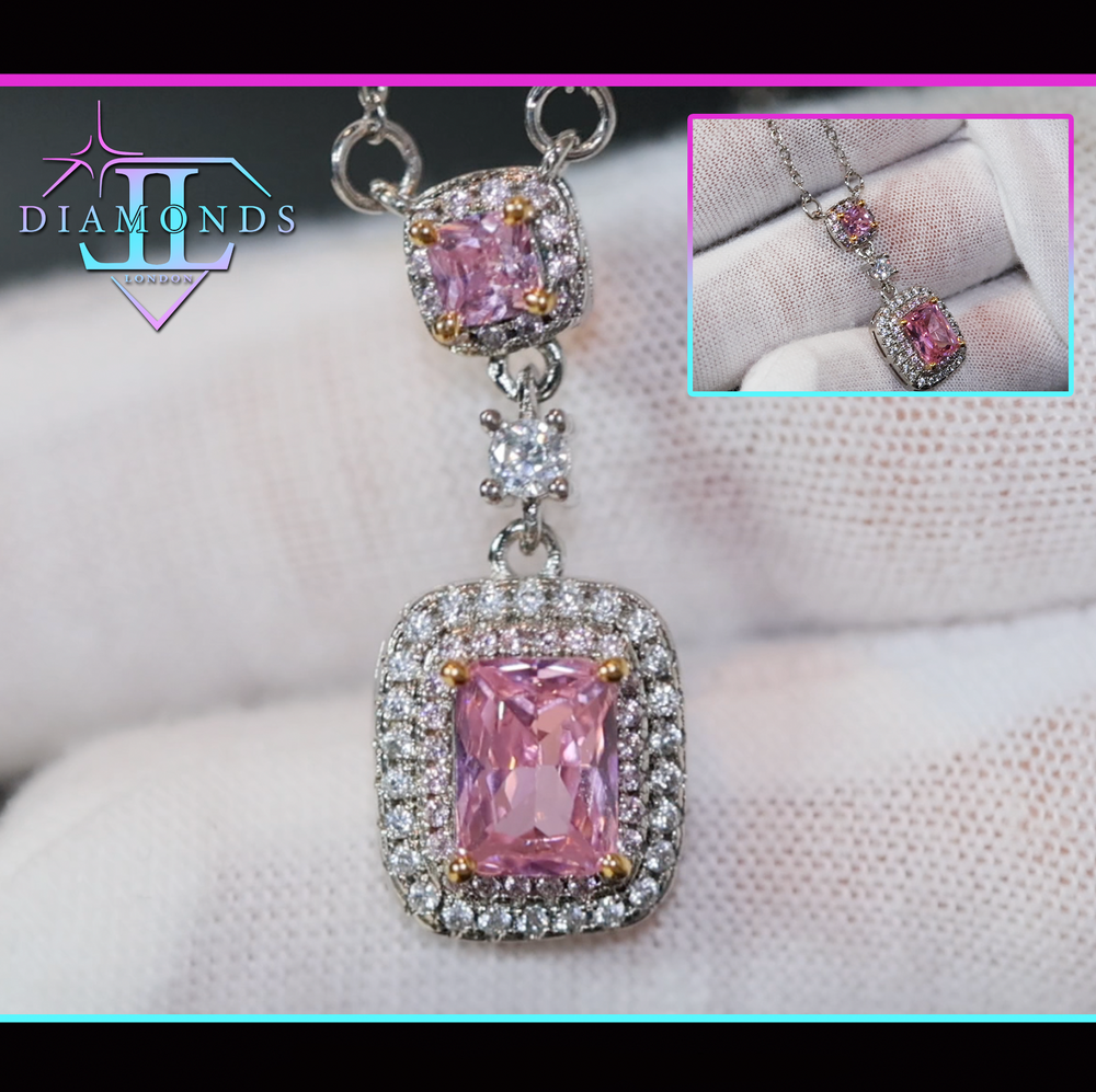 Pink Diamond Pendant 