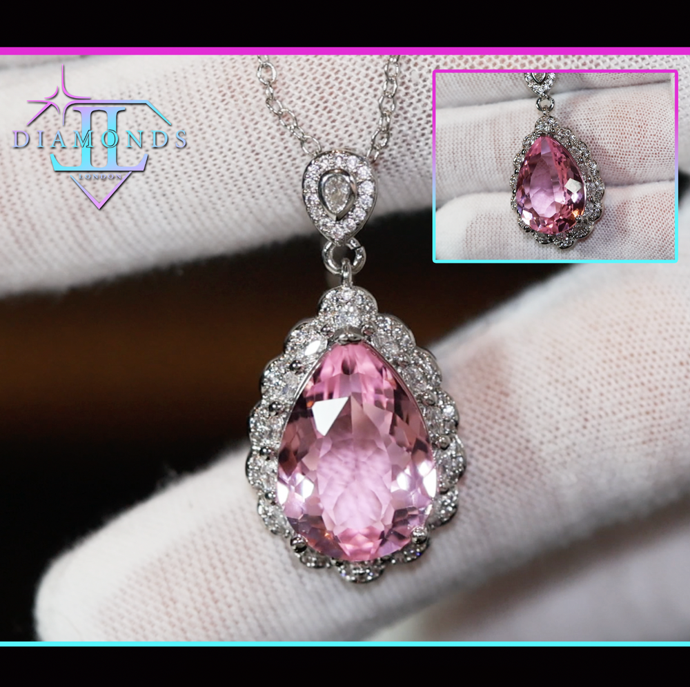 Pink Diamond Pendant