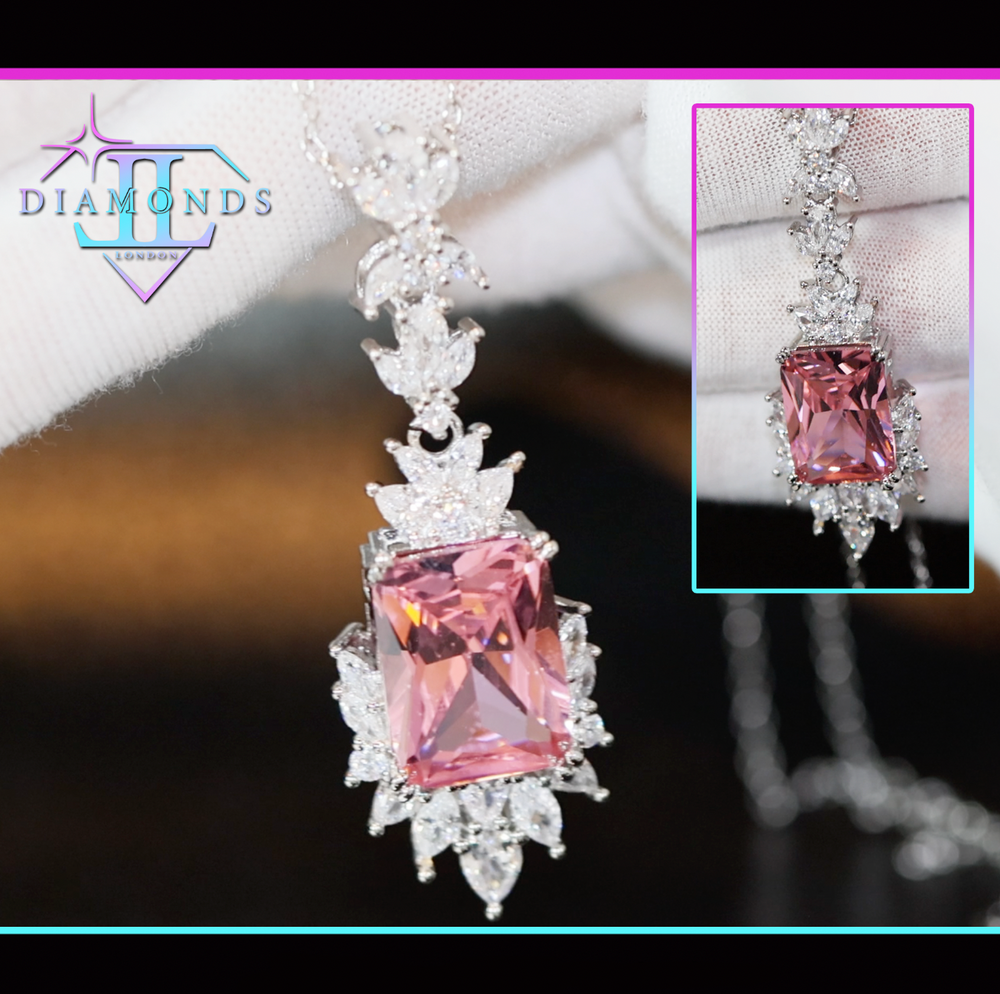 Pink Diamond Pendant