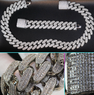 baguette cuban link chain