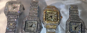 Iced Out watches | Iced Out Watch | Luxury Watch | Diamond Watch | Timepieces | Luxury Watch | Diamond Watch Mens | Womens Watch Silver