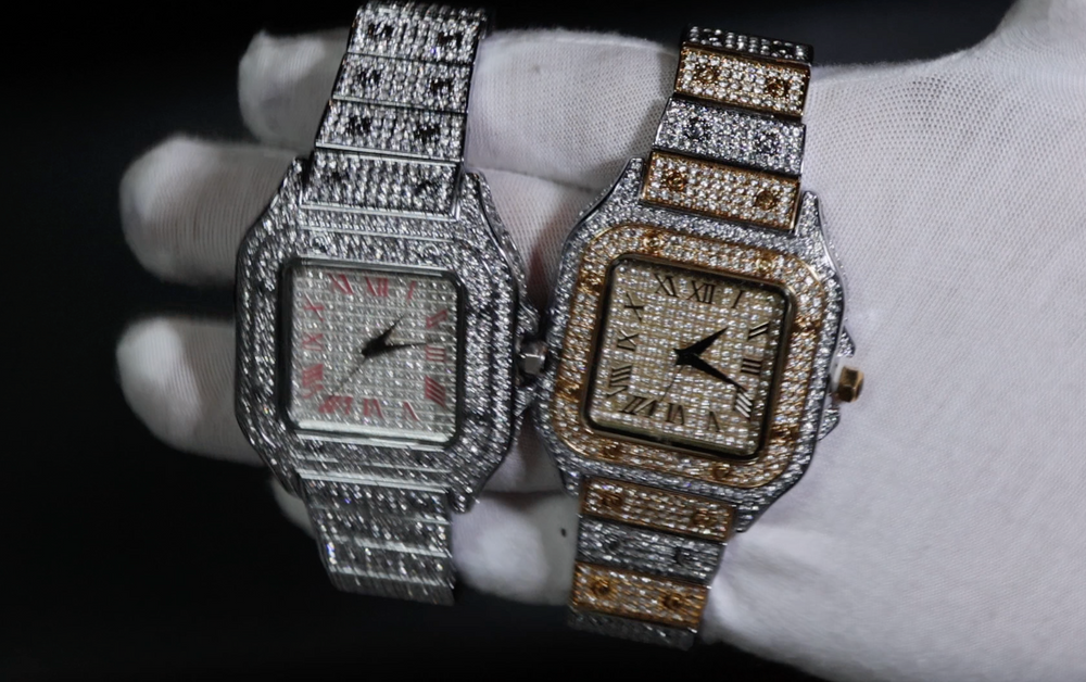 Iced Out watches | Iced Out Watch | Luxury Watch | Diamond Watch | Timepieces | Luxury Watch | Diamond Watch Mens | Womens Watch Silver