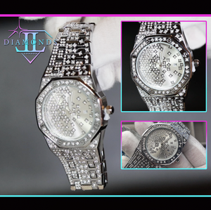 moissanite diamond AP watch