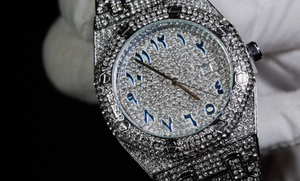 Moissanite diamond AP watch