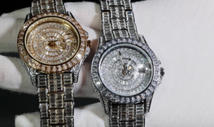 moissanite baguette diamond rolex