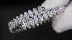 Marquise Diamond Bangle | Womens Marquise Diamond Bracelet | Silver Diamond Bracelets