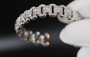 Baguette Diamond Bracelet | Iced Out Bracelet