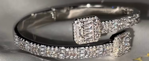 baguette diamond bracelet