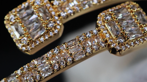 Gold Iced Out Bracelet