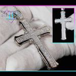 Iced Cross Pendants