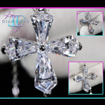 diamond cross pendant