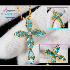  diamond cross pendant