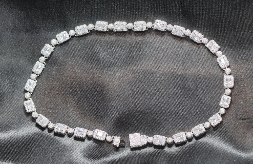 diamond wedding choker necklace