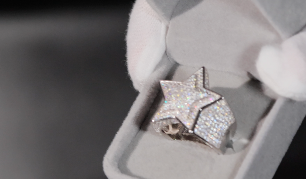 
            
                Load image into Gallery viewer, moissanite diamond hip hop ring
            
        