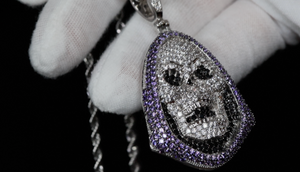 Big Skull Pendant | Iced Out Horror Pendant | Iced Out Skull Pendant