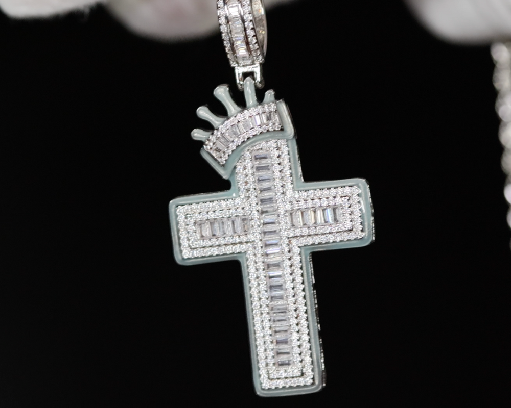 Hip Hop Cross Pendant