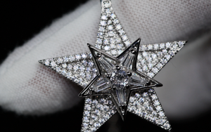 Iced Out Star Pendant | Hip Hop Star Pendant | Diamond Star Pendant