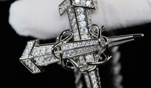Cross Necklace | Cross necklace for Men | Cross Necklace Women | Cross Pendant and Necklace | Cross Chain for Men | Iced Out Cross Pendant
