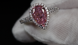 Pink Diamond Engagement Ring