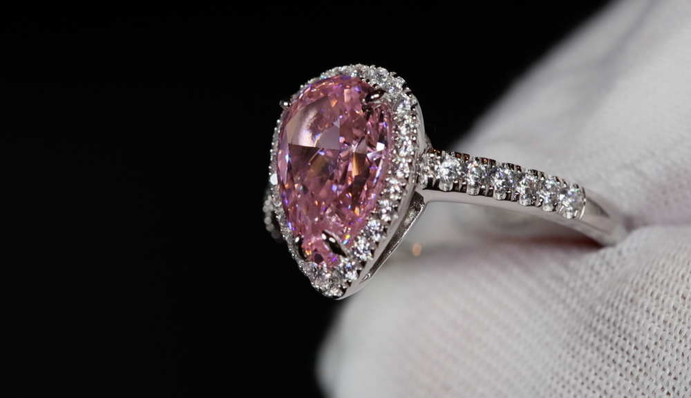 Pink Diamond Engagement Rings