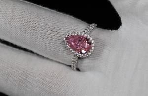 Pink Diamond Ring