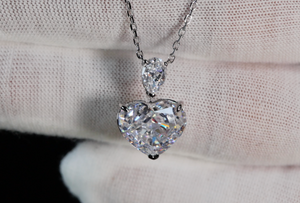 5.0 Carat Diamond Heart Pendant | Heart Diamond Pendant